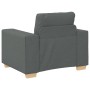 3-teilige Sofagarnitur mit dunkelgrauen Stoffkissen von , Sofas - Ref: Foro24-3324629, Preis: 637,22 €, Rabatt: %