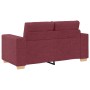 3-Piece Sofa Set with Wine Red Cushions by , Sofas - Ref: Foro24-3324631, Price: 637,22 €, Discount: %