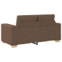3-Piece Sofa Set with Brown Fabric Cushions by , Sofas - Ref: Foro24-3324632, Price: 637,22 €, Discount: %