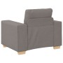 3-Piece Sofa Set with Taupe Fabric Cushions by , Sofas - Ref: Foro24-3324634, Price: 637,22 €, Discount: %