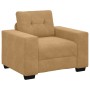3-piece sofa set with brown velvet cushions by , Sofas - Ref: Foro24-3324646, Price: 626,50 €, Discount: %