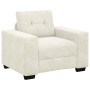 3-Piece Sofa Set with Cream Velvet Cushions by , Sofas - Ref: Foro24-3324647, Price: 649,46 €, Discount: %