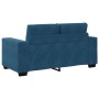 Conjunto de Sofá de 3 Piezas con Cojines de Terciopelo Azul de , Sofás - Ref: Foro24-3324648, Precio: 683,64 €, Descuento: %