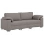 3-piece sofa set with taupe fabric cushions by , Sofas - Ref: Foro24-3324664, Price: 664,52 €, Discount: %
