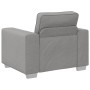 Set de Sofá de 3 Piezas con Cojines de Tela Gris Nube de , Sofás - Ref: Foro24-3324666, Precio: 671,80 €, Descuento: %