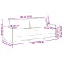 Juego de sofá de 2 piezas con cojines de en lino de , Sofás - Ref: Foro24-3324686, Precio: 510,06 €, Descuento: %