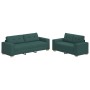 2-Piece Sofa Set with Yellow Fabric Cushions by , Sofas - Ref: Foro24-3324715, Price: 479,46 €, Discount: %