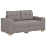 2-Piece Sofa Set with Dark Green Fabric Cushions by , Sofas - Ref: Foro24-3324716, Price: 479,46 €, Discount: %