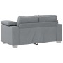 2-teilige Sofagarnitur mit hellgrauen Stoffkissen von , Sofas - Ref: Foro24-3324740, Preis: 489,17 €, Rabatt: %