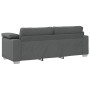 2-Piece Sofa Set with Dark Grey Fabric Cushions by , Sofas - Ref: Foro24-3324741, Price: 500,09 €, Discount: %