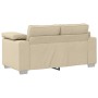 2-Piece Sofa Set with Cushions in Cream Fabric by , Sofas - Ref: Foro24-3324747, Price: 497,72 €, Discount: %
