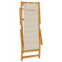 Sillas de playa plegables 2 pcs Taupe de Madera de Acacia y Textilene de , Sillas de jardín - Ref: Foro24-3325144, Precio: 16...