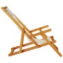Klappbare Strandkörbe 2 Stück Taupe aus Akazienholz und Textilene von , Gartenstühle - Ref: Foro24-3325144, Preis: 165,47 €, ...