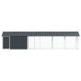 Aviario para aves con extensión antracita 112x640x141 cm acero de , Pies y jaulas para pájaros - Ref: Foro24-3325146, Precio:...