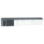 Aviary for birds with extension Anthracite 112x838x141 cm Steel by , Feet and bird cages - Ref: Foro24-3325147, Price: 884,96...