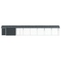 Aviario para aves con extensión Antracita 112x838x141 cm Acero de , Pies y jaulas para pájaros - Ref: Foro24-3325147, Precio:...