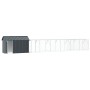 Aviary for Birds with Anthracite Extension 112x817x141 cm Steel by , Feet and bird cages - Ref: Foro24-3325150, Price: 604,88...