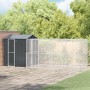 Aviary for Birds with Anthracite Extension 210x619x247 cm Steel by , Feet and bird cages - Ref: Foro24-3325157, Price: 1,00 €...