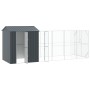 Aviary for Birds with Anthracite Extension 210x619x247 cm Steel by , Feet and bird cages - Ref: Foro24-3325157, Price: 1,00 €...
