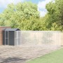 Bird aviary with anthracite extension 210x817x247 cm steel by , Feet and bird cages - Ref: Foro24-3325158, Price: 1,00 €, Dis...