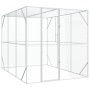 Anthrazitfarbene Vogelvoliere 302x206x214 cm aus Stahl von , Füße und Vogelkäfige - Ref: Foro24-3325161, Preis: 386,51 €, Rab...