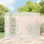 Anthrazitfarbene Vogelvoliere 302x206x214 cm aus Stahl von , Füße und Vogelkäfige - Ref: Foro24-3325161, Preis: 386,51 €, Rab...