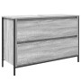 3-teiliges Badezimmermöbel-Set in Sonoma Grau aus handgefertigtem Holz von , Badezimmerwaschtische - Ref: Foro24-3328362, Pre...