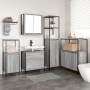 Conjunto de Muebles para Baño de 5 Piezas en Gris Sonoma de Madera de , Muebles de baño - Ref: Foro24-3328372, Precio: 316,61...