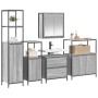 5-teiliges Badmöbel-Set aus Holz in Sonoma Grey von , Badezimmermöbel - Ref: Foro24-3328372, Preis: 316,61 €, Rabatt: %