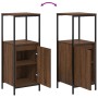 5-teiliges Badmöbel-Set aus braunem Eichenholz von , Badezimmermöbel - Ref: Foro24-3328373, Preis: 317,30 €, Rabatt: %