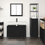 Juego de Muebles para el Baño de 2 Piezas en Madera de Roble
