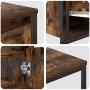 2-teiliges Badmöbel-Set aus geräuchertem Eichenholz von , Badezimmerwaschtische - Ref: Foro24-3328376, Preis: 160,88 €, Rabat...
