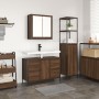 Juego de Muebles de Baño de 2 Piezas en Madera de Roble Marrón de , Tocadores de baño - Ref: Foro24-3328378, Precio: 166,63 €...