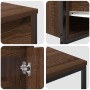 Juego de Muebles de Baño de 2 Piezas en Madera de Roble Marrón de , Tocadores de baño - Ref: Foro24-3328378, Precio: 166,48 €