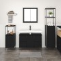 3-Piece Bathroom Furniture Set - Engineered Wood in Black Oak by , bathroom vanities - Ref: Foro24-3328379, Price: 220,63 €, ...
