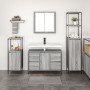 3-teiliges Badmöbel-Set aus Holz Sonoma Grau von , Badezimmerwaschtische - Ref: Foro24-3328382, Preis: 213,86 €, Rabatt: %