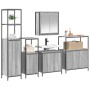 5-teiliges Badmöbel-Set aus Holz Sonoma Grau von , Badezimmerwaschtische - Ref: Foro24-3328387, Preis: 309,86 €, Rabatt: %