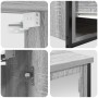 5-teiliges Badmöbel-Set aus Holz Sonoma Grau von , Badezimmerwaschtische - Ref: Foro24-3328387, Preis: 309,86 €, Rabatt: %
