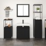 Mobiliario de Baño de 3 Piezas Roble Negro Madera Elaborada de , Tocadores de baño - Ref: Foro24-3328394, Precio: 180,05 €, D...