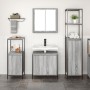 3-teiliges Badmöbel-Set aus Sonoma Grey Engineered Wood von , Badezimmerwaschtische - Ref: Foro24-3328397, Preis: 173,45 €, R...