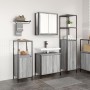 3-teiliges Badmöbel-Set aus Sonoma Grey Engineered Wood von , Badezimmerwaschtische - Ref: Foro24-3328397, Preis: 173,45 €, R...