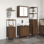 3-Piece Bathroom Furniture Set in Wood Made of Brown Oak by , bathroom vanities - Ref: Foro24-3328398, Price: 174,14 €, Disco...