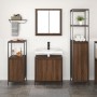 3-Piece Bathroom Furniture Set in Wood Made of Brown Oak by , bathroom vanities - Ref: Foro24-3328398, Price: 174,14 €, Disco...