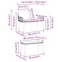 2-Piece Garden Dining Set with Cushions Rattan Polyester Black by , Garden chairs - Ref: Foro24-3328646, Price: 173,62 €, Dis...
