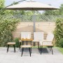 4-teiliges Gartensofa-Set mit Kissen aus natürlichem Rattan von , Outdoor-Sofas - Ref: Foro24-3328655, Preis: 356,38 €, Rabat...