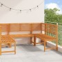 5-teiliges Gartenmöbel-Set aus massivem Akazienholz von , Gartenbänke - Ref: Foro24-3328690, Preis: 453,77 €, Rabatt: %