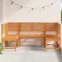 Juego de Muebles de Jardín de 5 Piezas en Madera Maciza de Acacia de , Bancos de jardín - Ref: Foro24-3328690, Precio: 453,77...