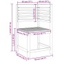 5-teiliges Gartenmöbel-Set aus massivem Akazienholz von , Gartenbänke - Ref: Foro24-3328690, Preis: 453,77 €, Rabatt: %