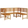 3-teiliges Gartenbank-Set aus massivem Akazienholz von , Gartenbänke - Ref: Foro24-3328691, Preis: 391,39 €, Rabatt: %