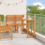 4-teiliges Garten-Esszimmerset aus massivem Akazienholz von , Gartentische - Ref: Foro24-3328695, Preis: 312,83 €, Rabatt: %